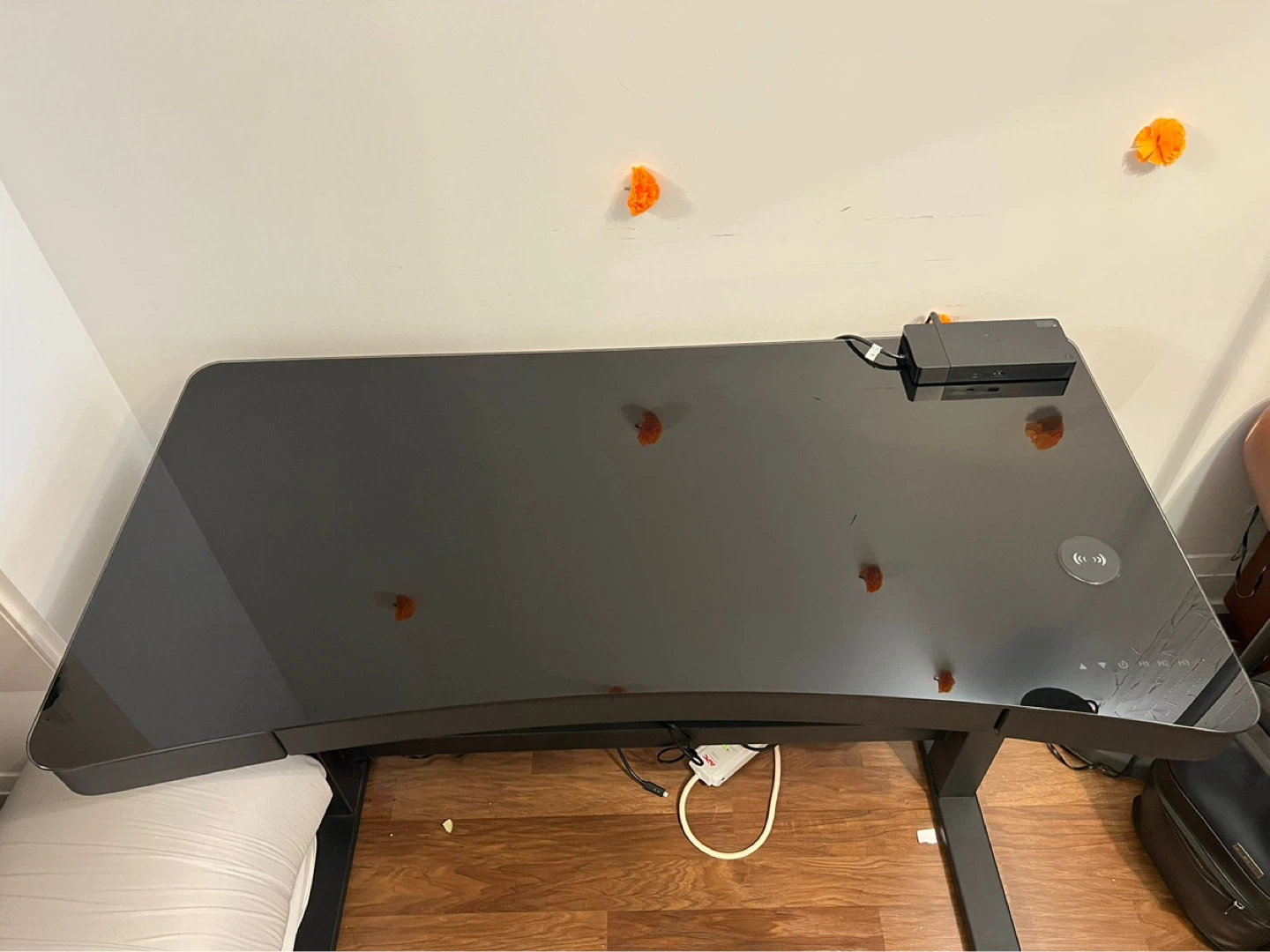 Glass Top - Metal Base - Sit / Stand Desk - photo 4