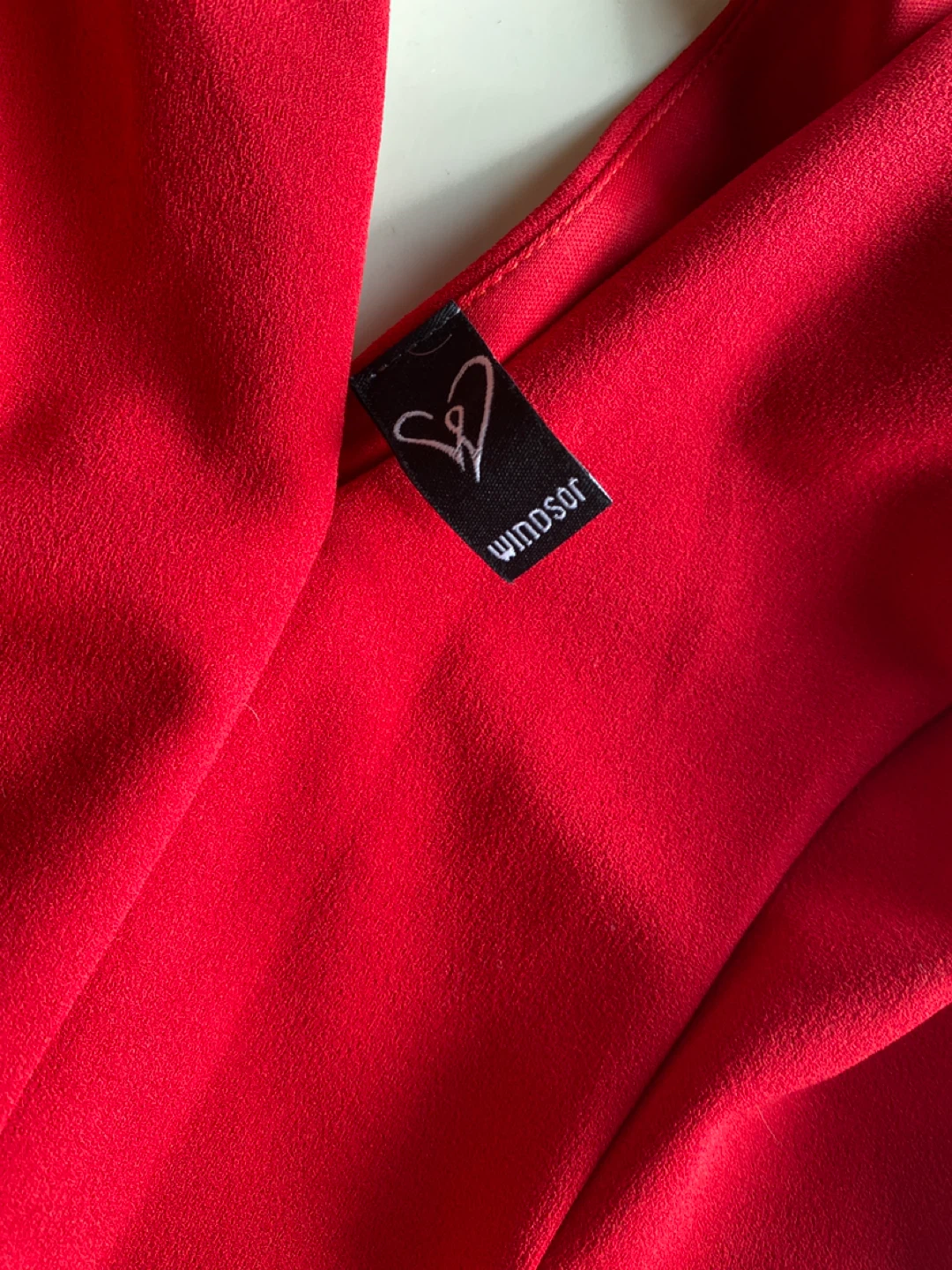 Windsor Red V-Neck Bodycon Dress - photo 2
