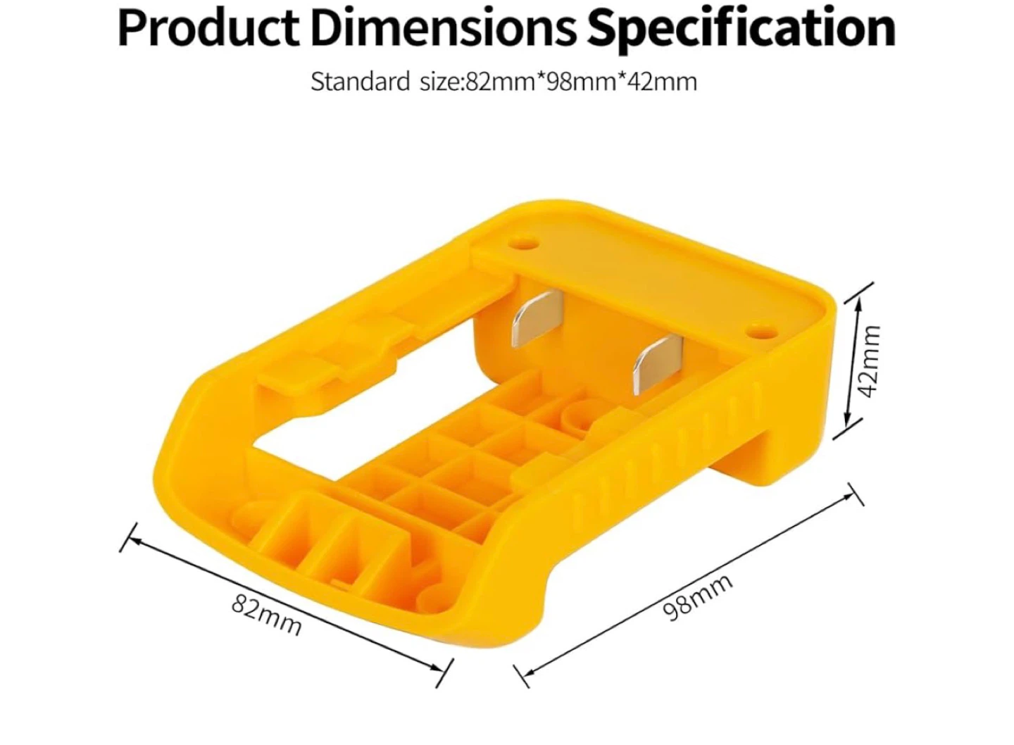 Battery Adapter Compatible with Dewalt 18V/20V - photo 3