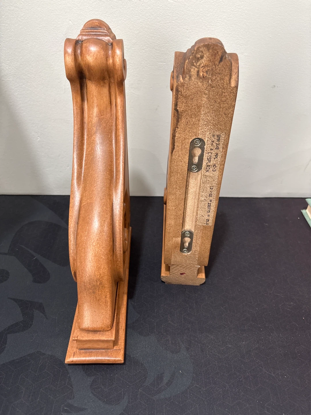 Wood Decorative Corbel Brackets Set - photo 2