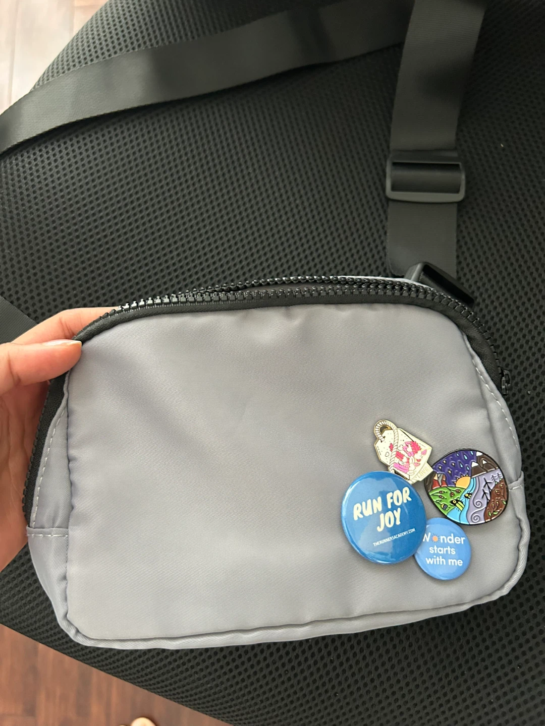 Grey Crossbody Bag (Everywhere belt bag)