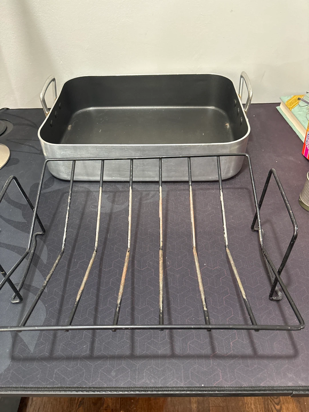 Roasting  Aluminum Pan with Rack - photo 2