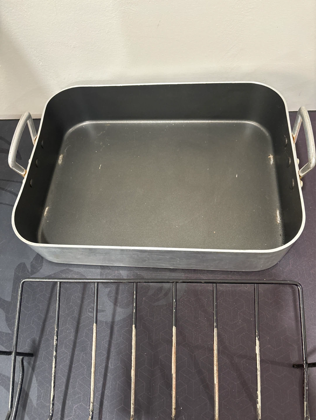 Roasting  Aluminum Pan with Rack - photo 3