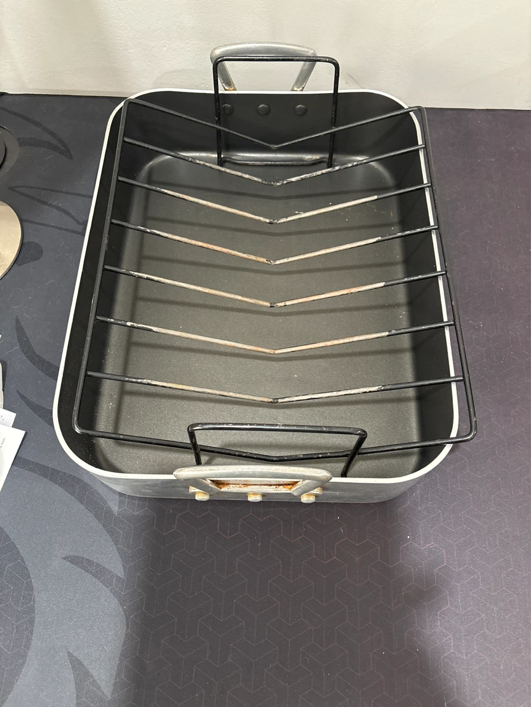 Roasting  Aluminum Pan with Rack - photo 4