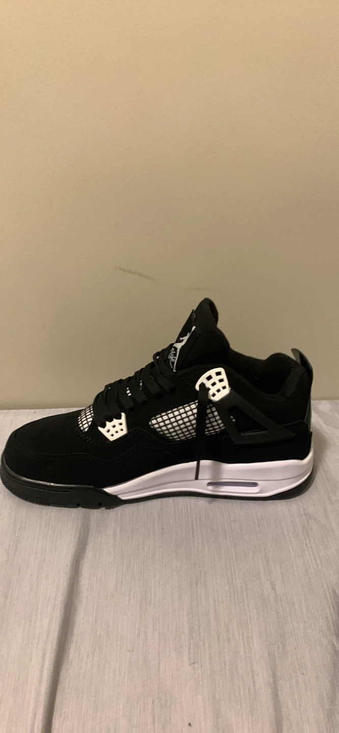Air Jordan 4 Retro 'Black Cat' Men's Shoes - photo 2