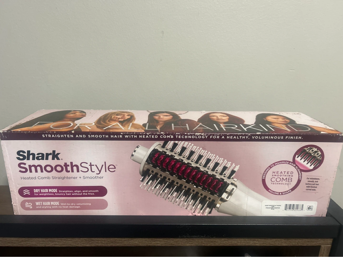 Shark SmoothStyle Heated Comb Straightener + Smoother - photo 2