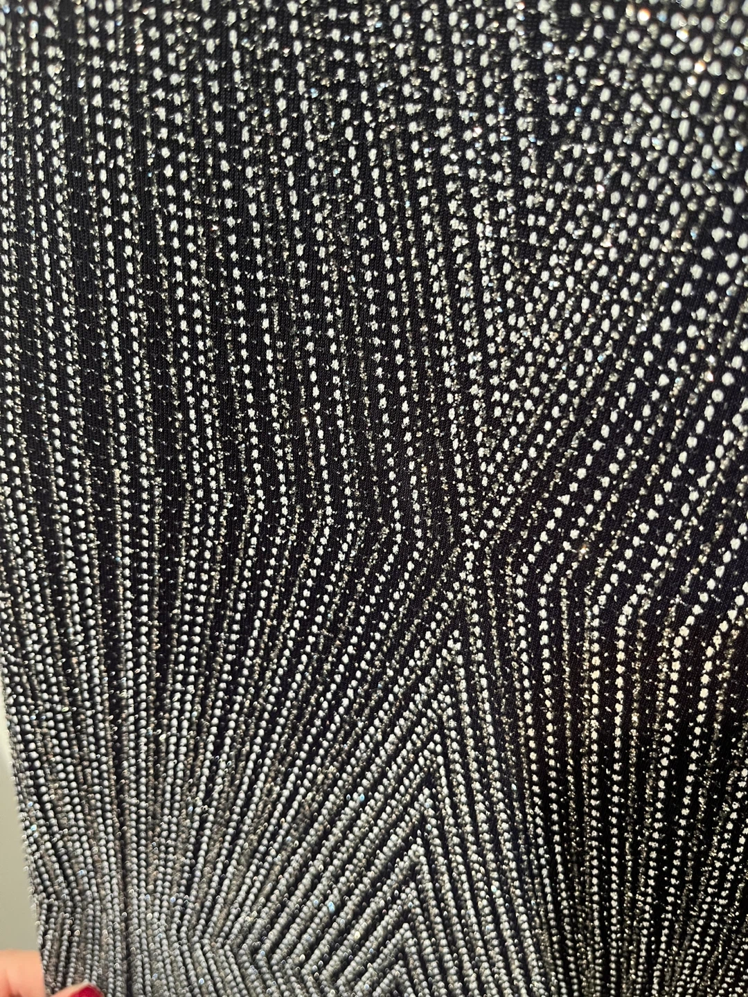 Trixxi Navy Sparkle Gown Size 13 - photo 2