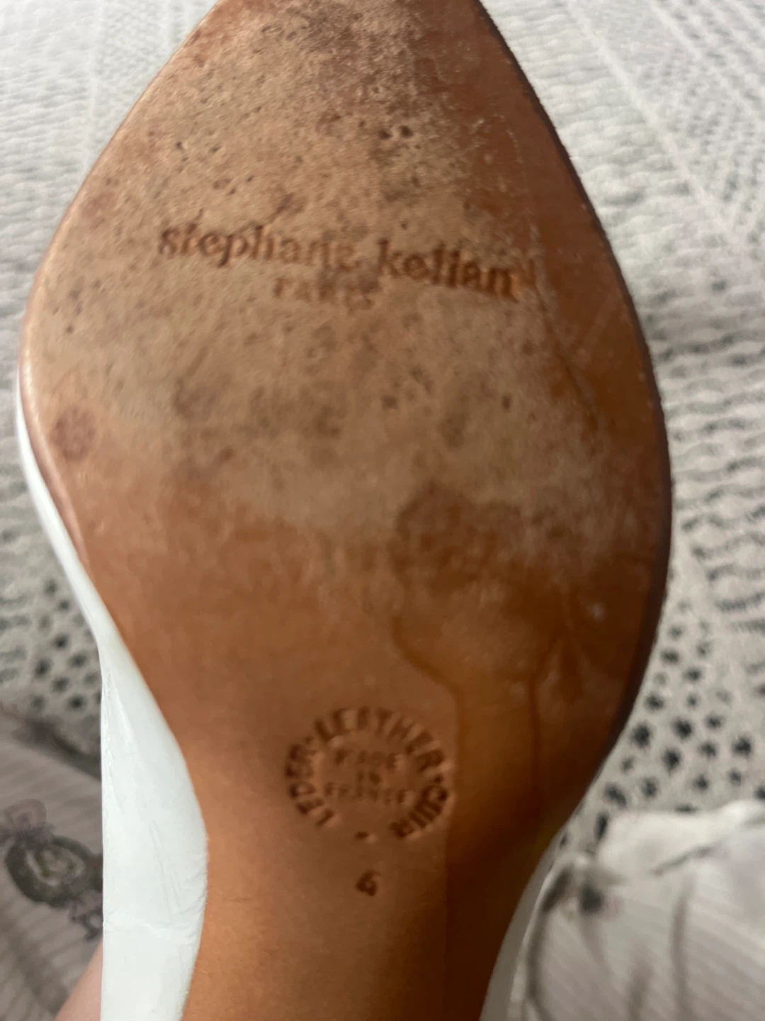 Jean Paul Gaultier pour Stephane Kelian White Leather Heels - photo 5