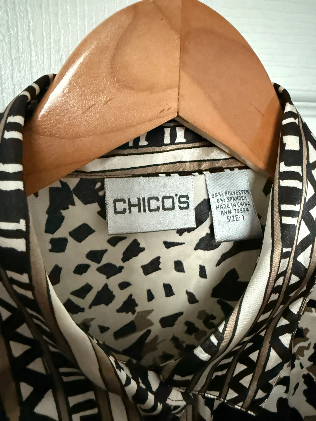 Chico's Blouse Size 1 - photo 2