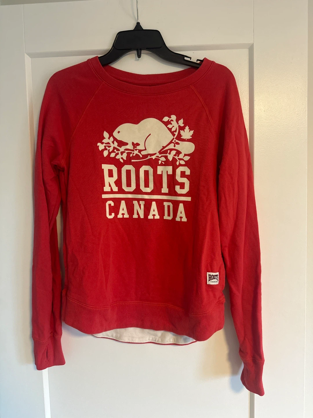 Roots Canada Red Sweatshirt - XS-TP