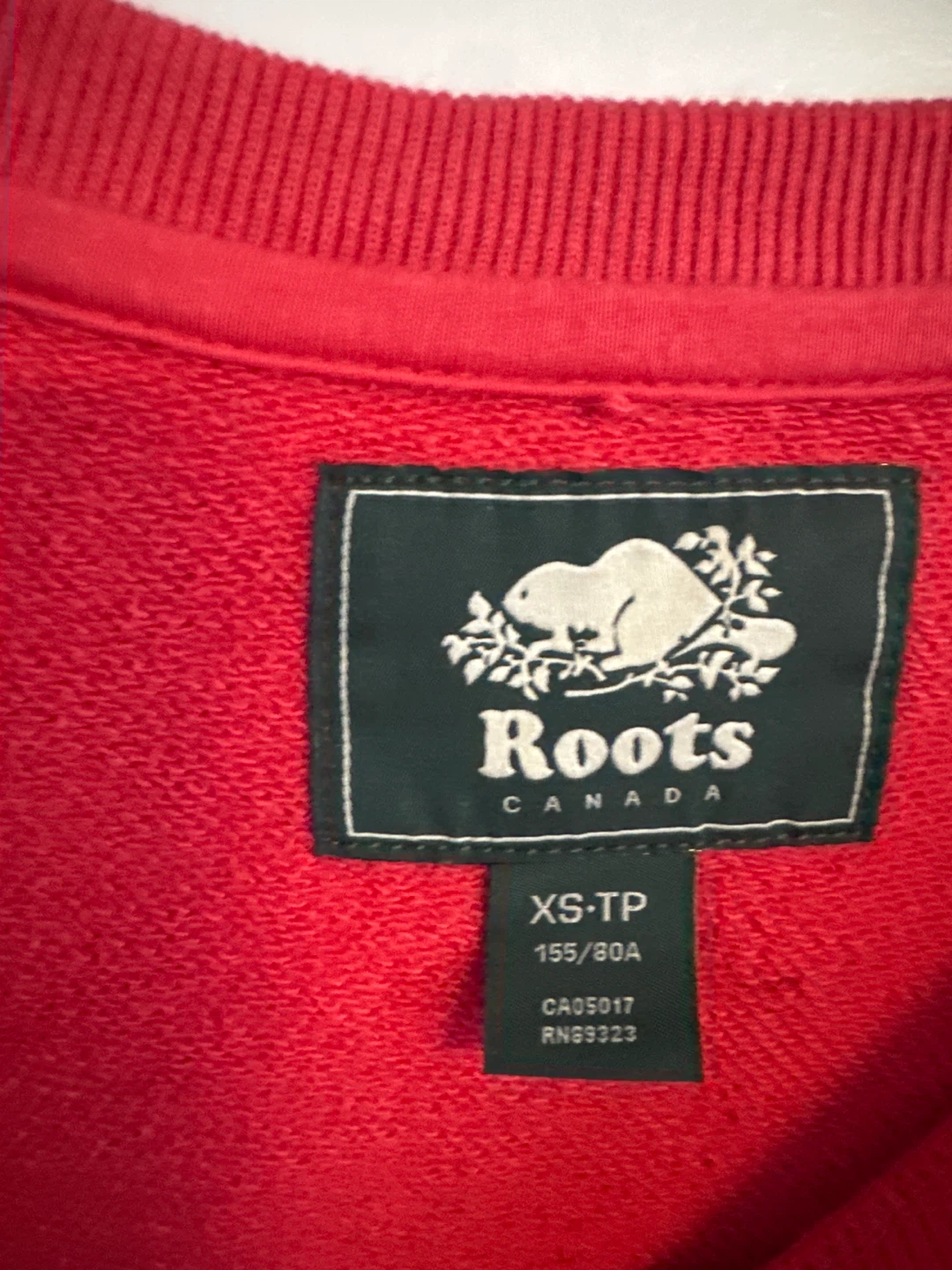 Roots Canada Red Sweatshirt - XS-TP - photo 4
