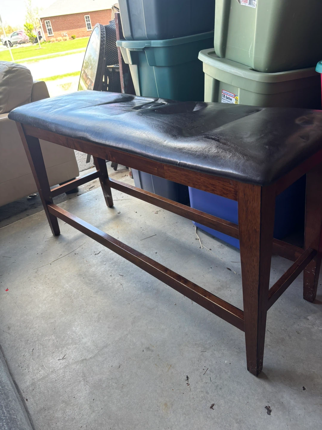 Wooden Pub Dining Set - photo 4