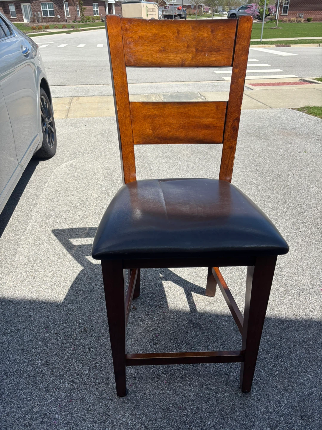 Wooden Pub Dining Set - photo 2