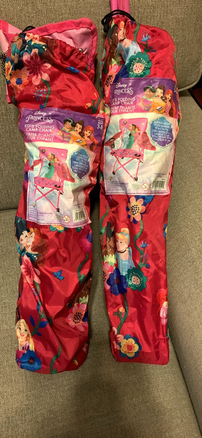 Disney Princess Kids Folding Camp Chair