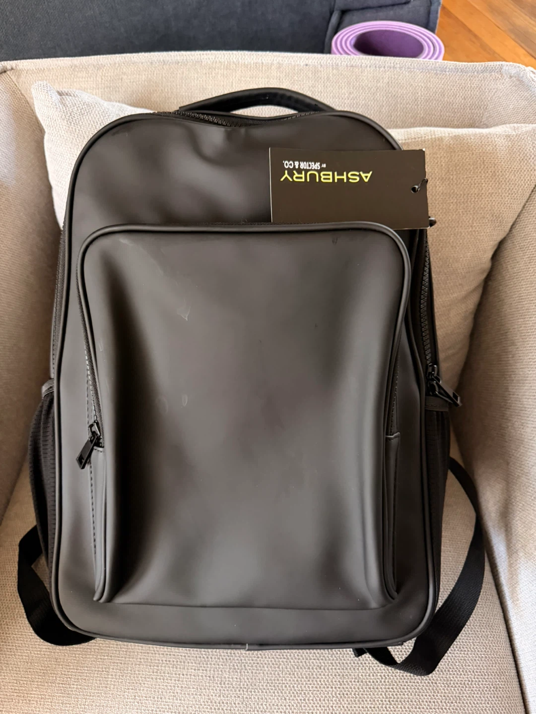 Ashbury & Co. Black Backpack