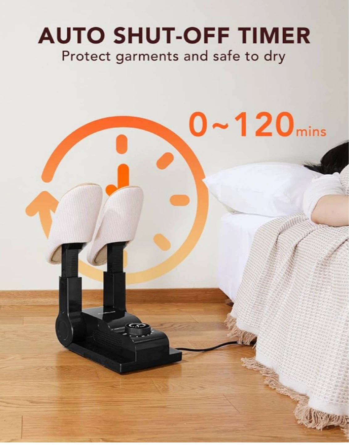 NEW Electric Shoe Dryer with Timer