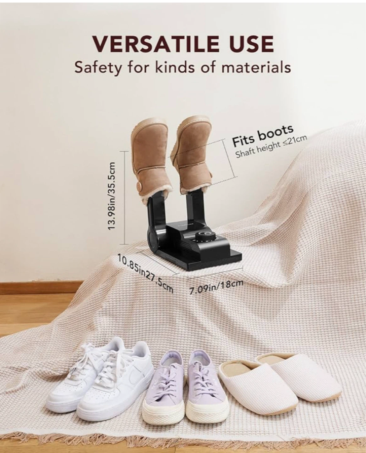 NEW Electric Shoe Dryer with Timer - photo 3