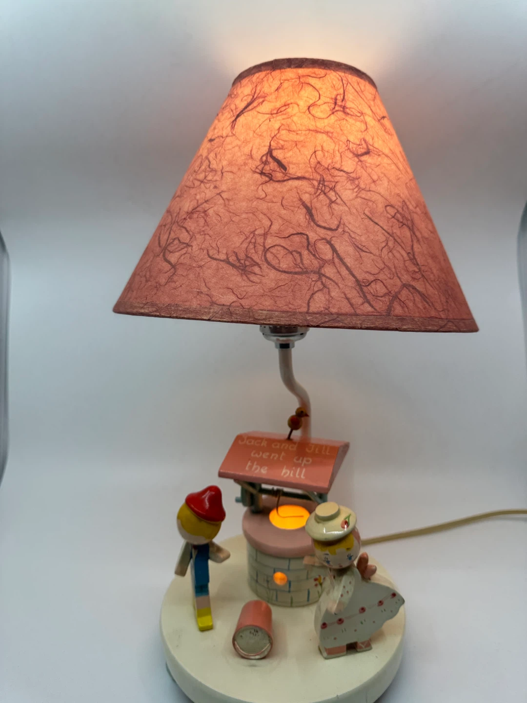 Jack and Jill Nursery Lamp
