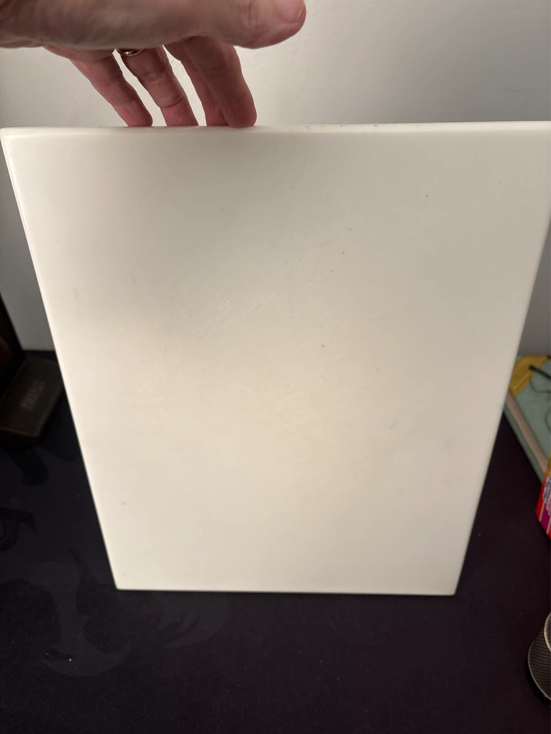 White  Marble Cheese Display / Cutting Board - photo 4