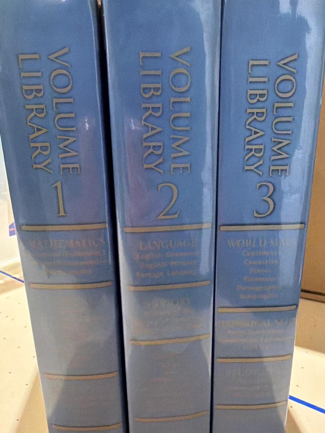 Volume Library Encyclopedia Set - Books 1, 2, & 3