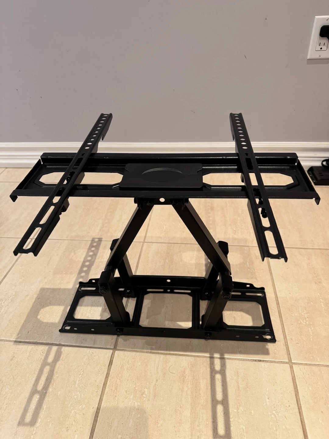 Black Adjustable TV Wall Mount