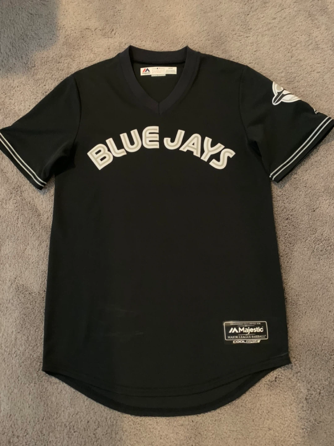 Majestic Toronto Blue Jays Baseball Jersey - Size S/CH