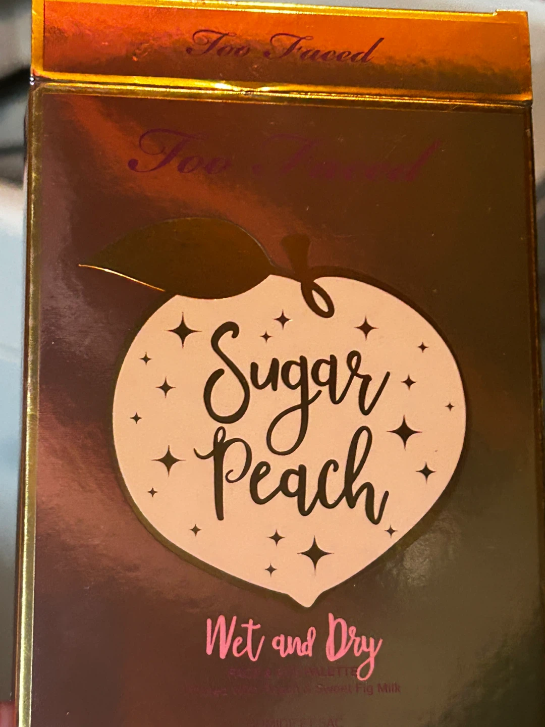 Too Faced Sugar Peach Wet and Dry Face & Eye Palette
