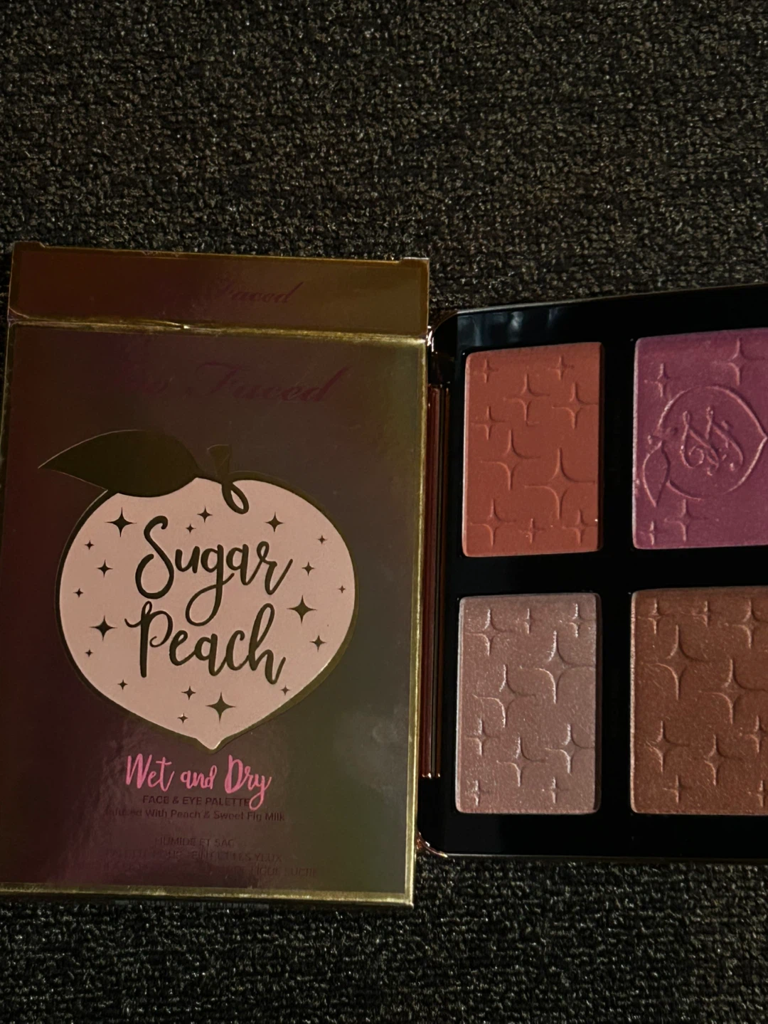 Too Faced Sugar Peach Wet and Dry Face & Eye Palette - photo 2