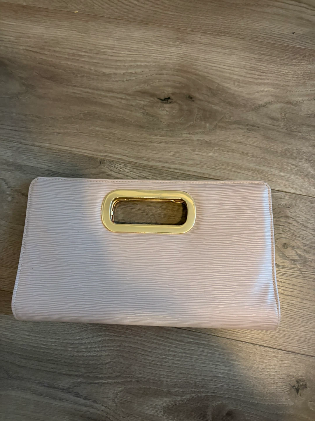 Women's Clutch Handbag with Gold Chain Strap
