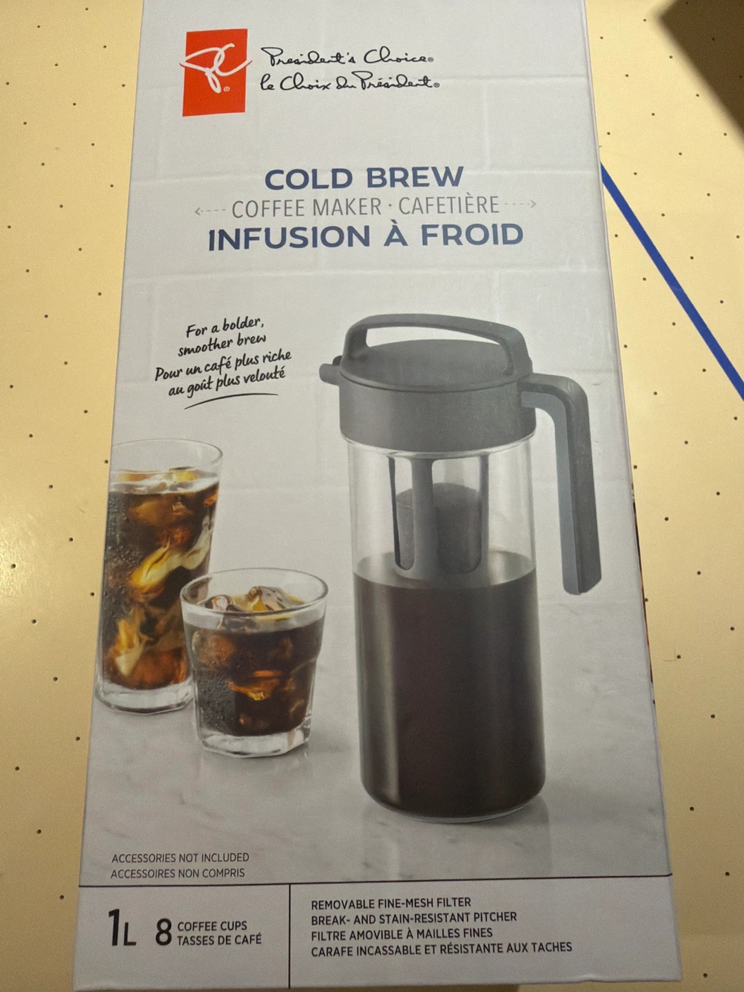 President's Choice Cold Brew Coffee Maker