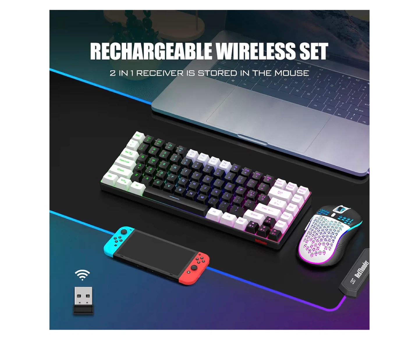 Wireless Keyboard and Mouse Combo - photo 3