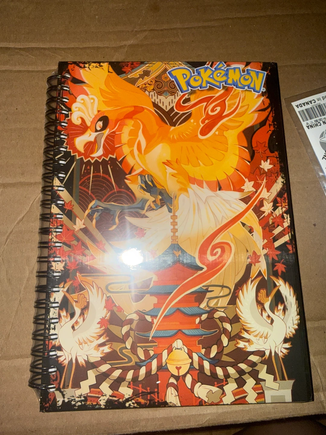 Pokémon Spiral Notebook, poster, stand and keychain - photo 3