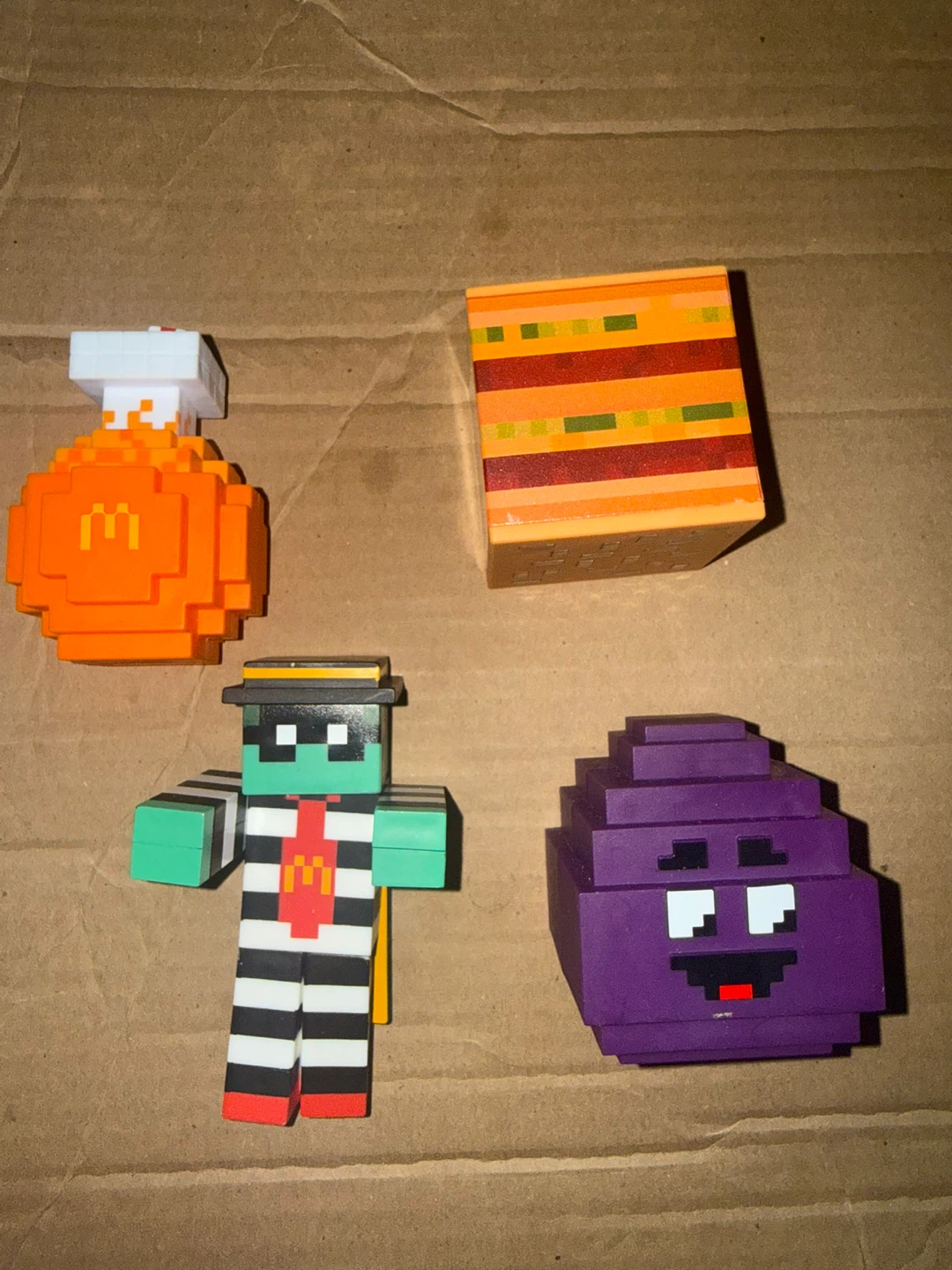 McDonald's Happy Meal Toys Collection Minecraft edition