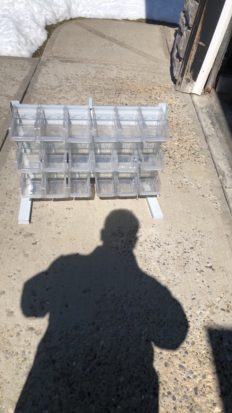 Plastic Storage Bin Organizer Shelf - photo 2