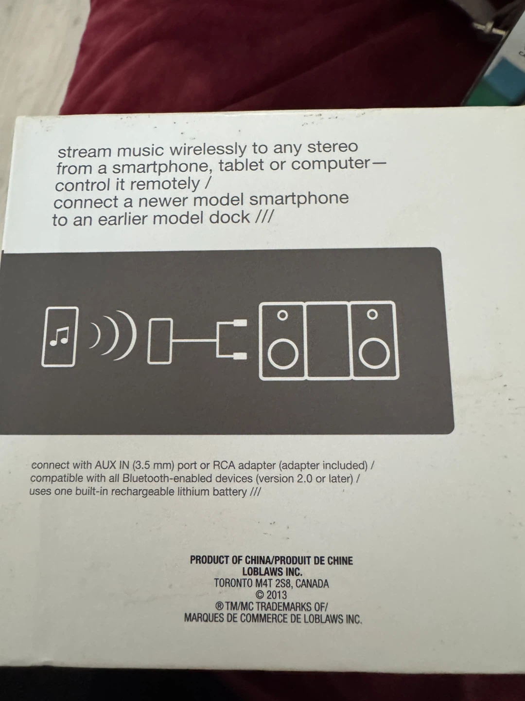 J+ Bluetooth Audio Receiver - photo 2