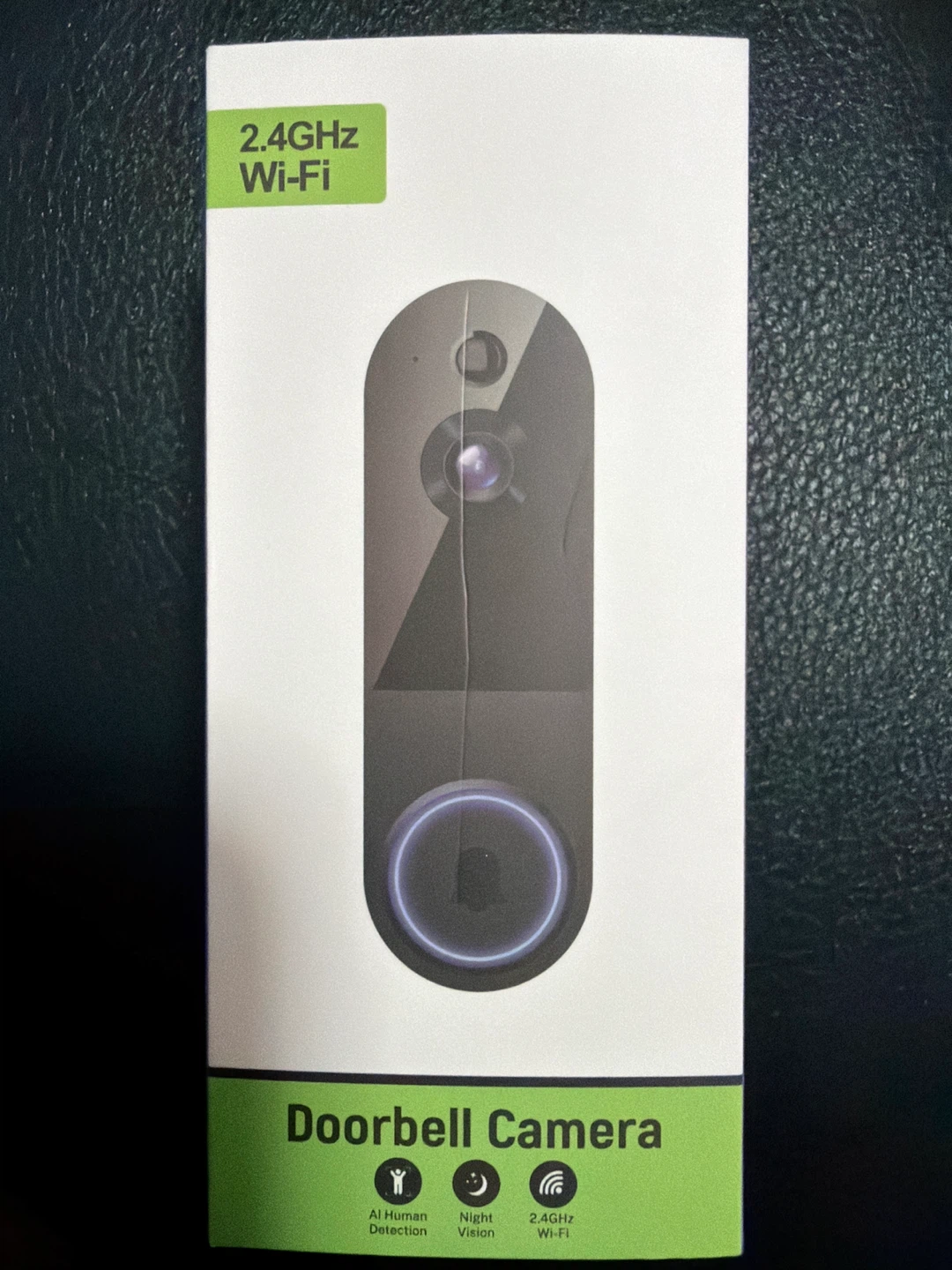 Doorbell Camera with 2.4GHz Wi-Fi