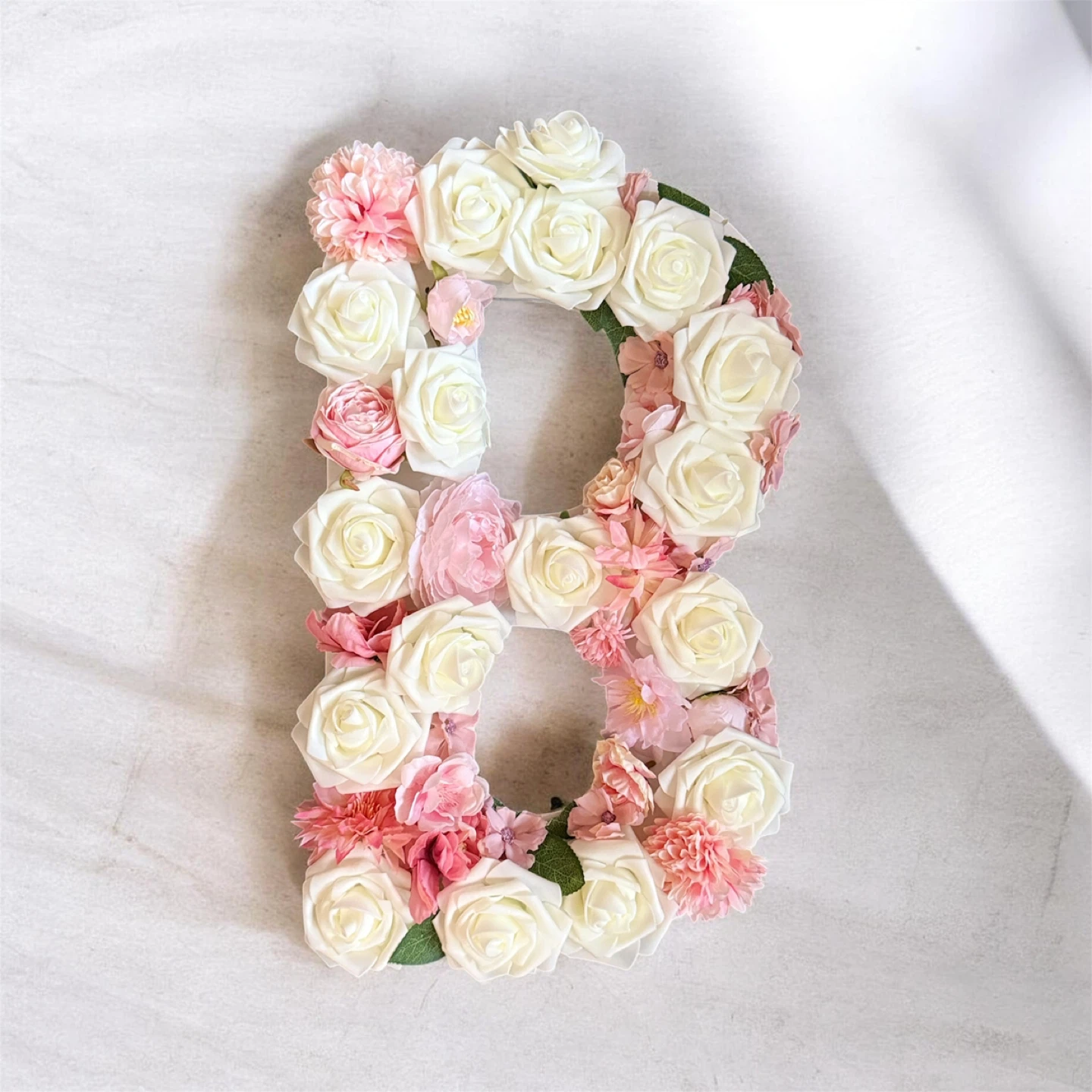 Decorative Flower Letter B
