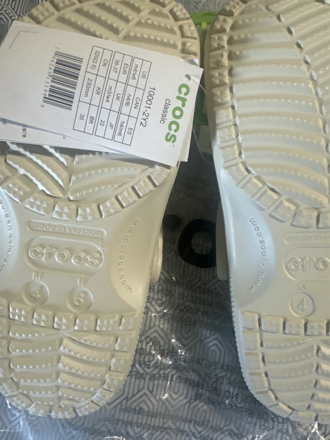 Crocs Classic Clog Bone Size M4/W6 - photo 2