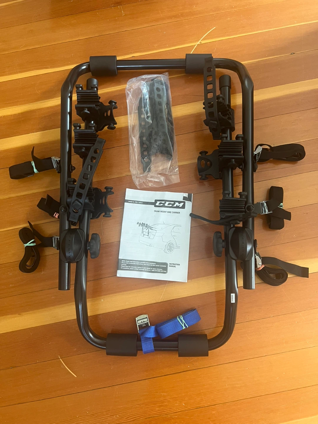 CCM Trunk Mount 3-Bike Carrier - photo 2