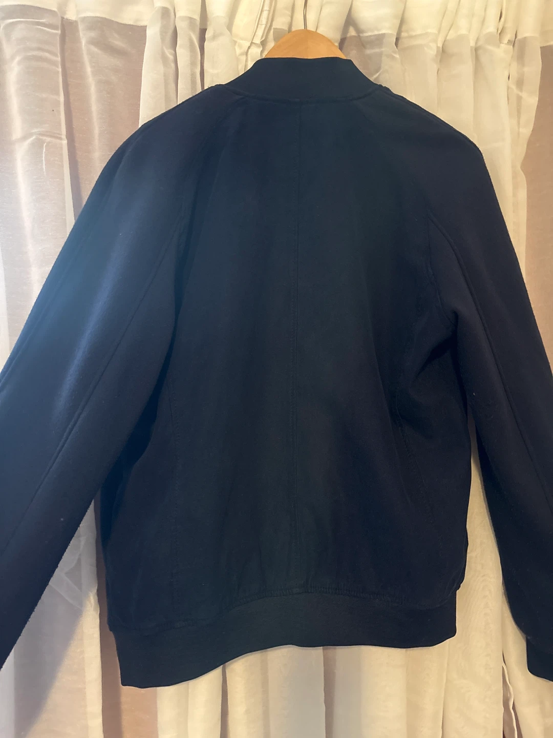 ZARA MAN Bomber Jacket - Navy Blue - Size XL - photo 3