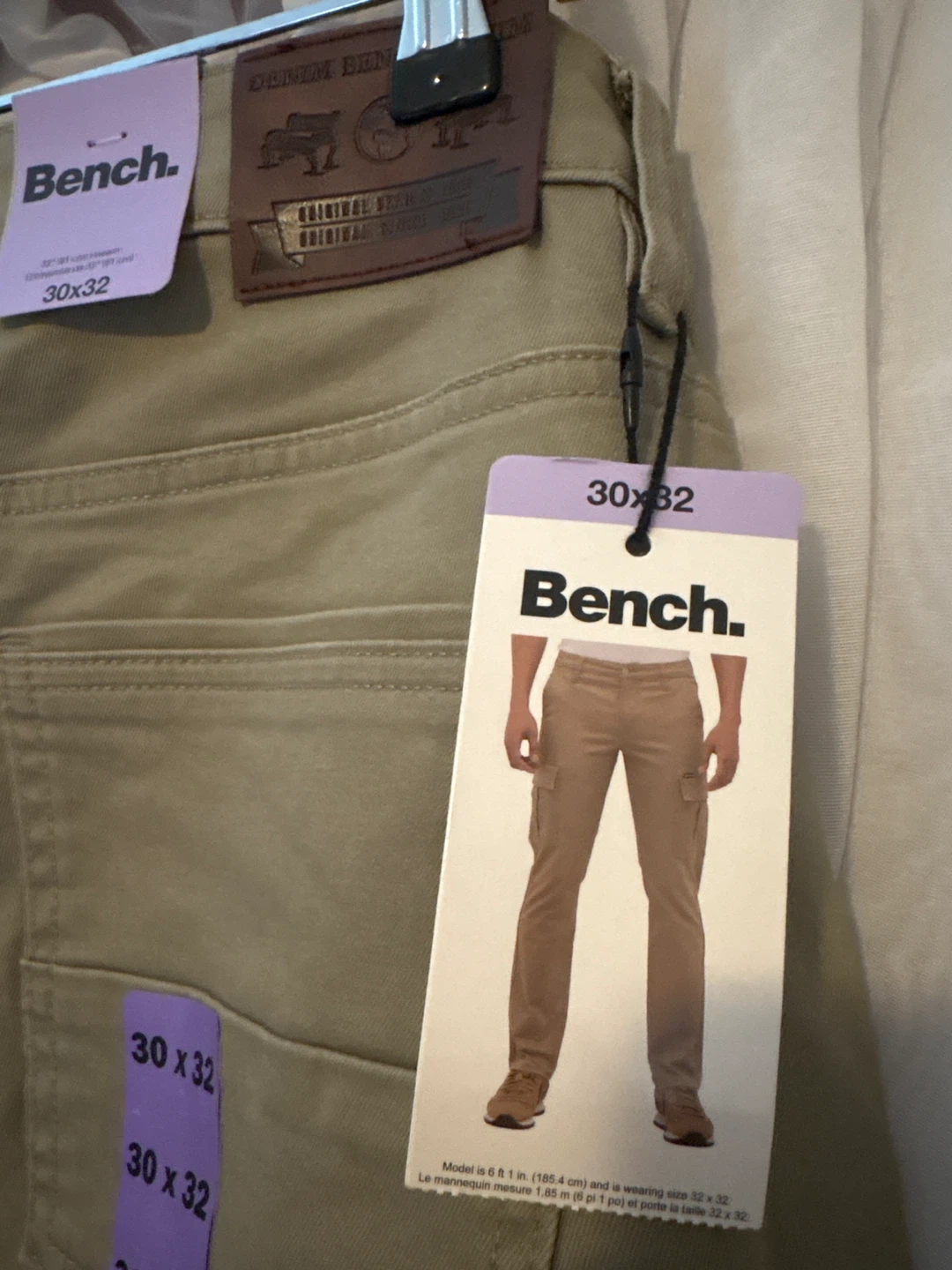 Bench Cargo Pants - Khaki - 30x32 - photo 3