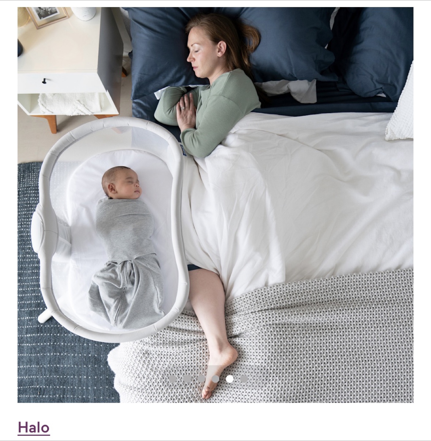 Halo Bassinet & Bedside Sleeper - photo 3