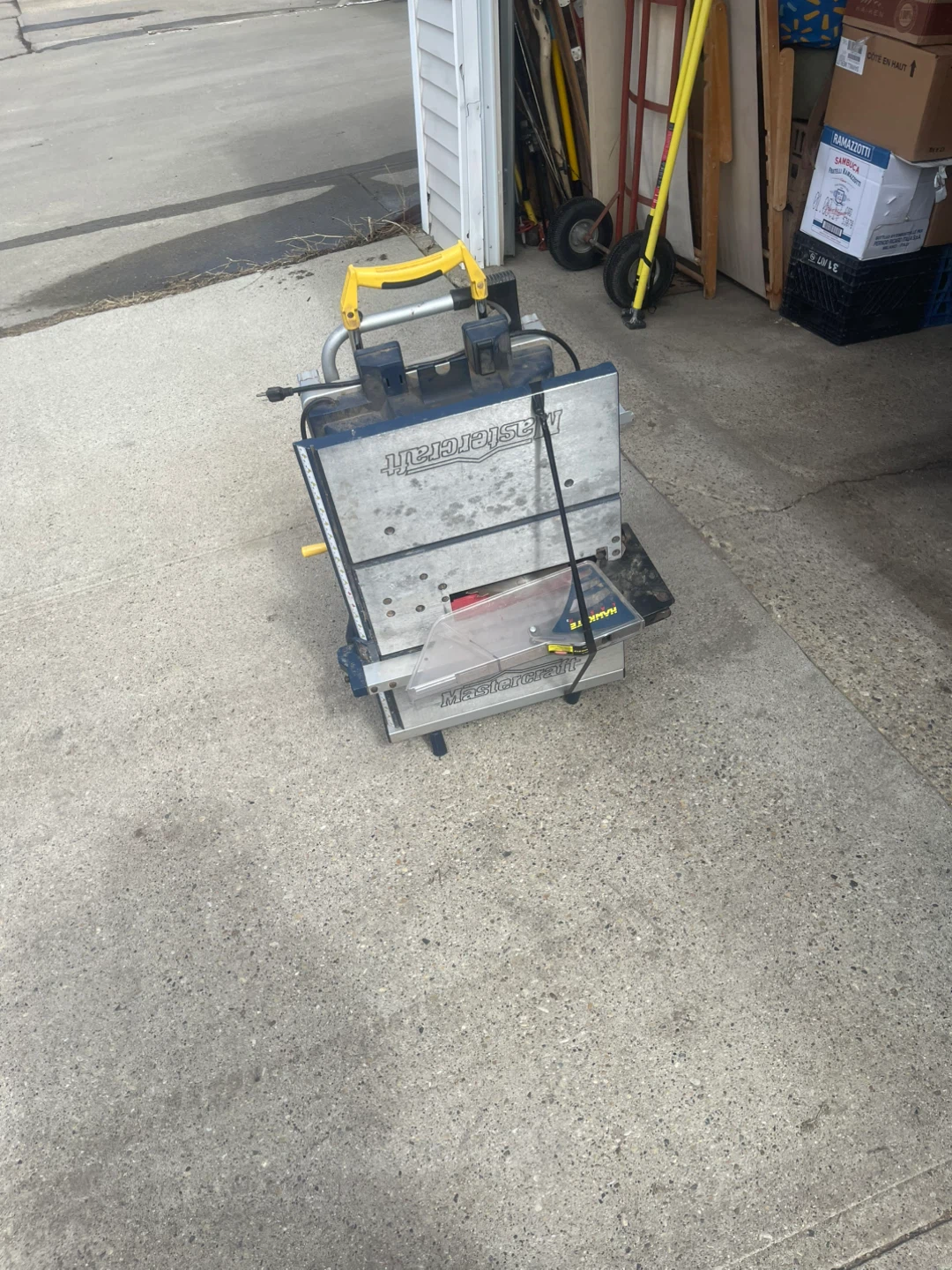 Mastercraft Table Saw
