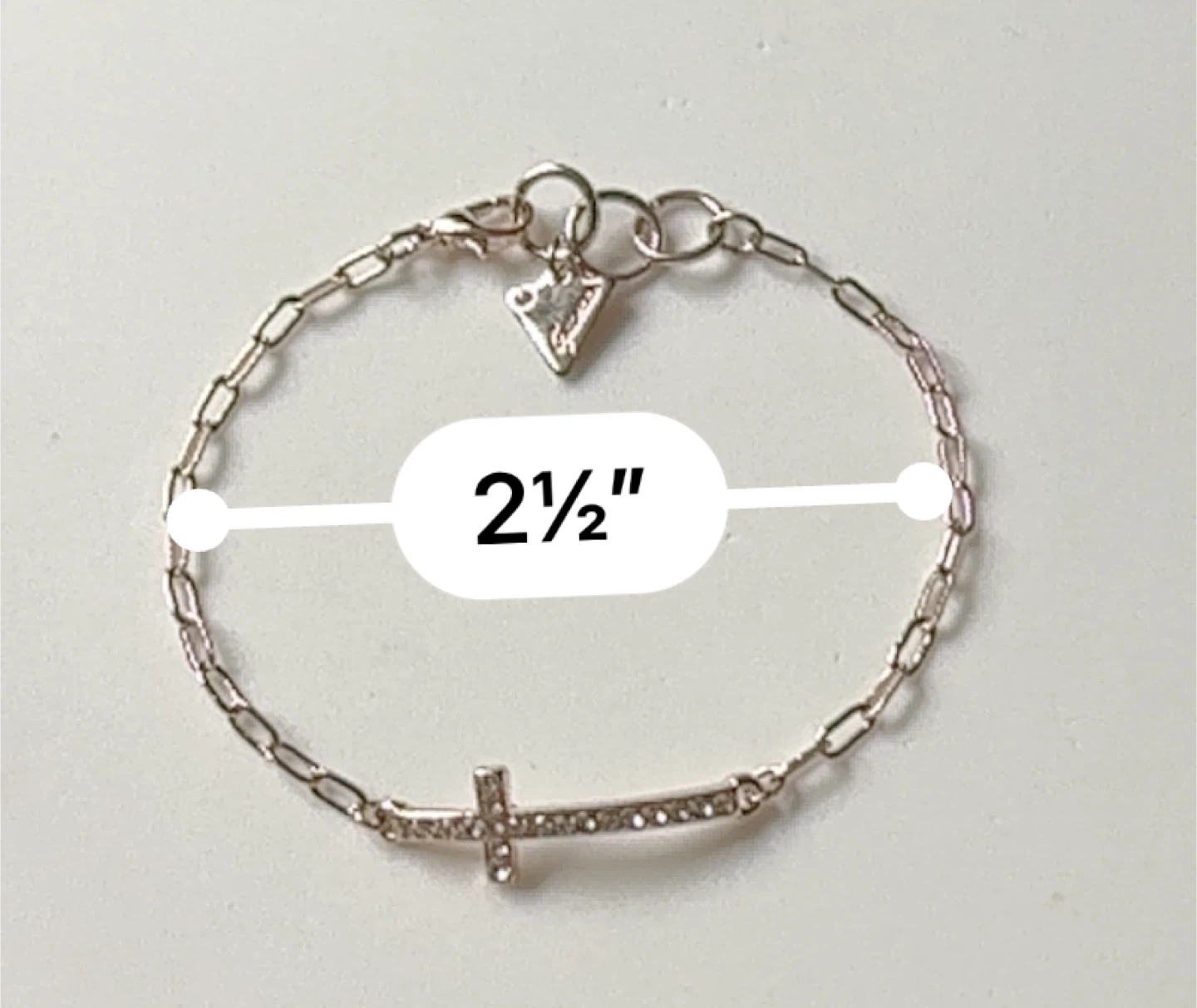 Guess Cross Rose Gold Costume Bracelet - photo 3