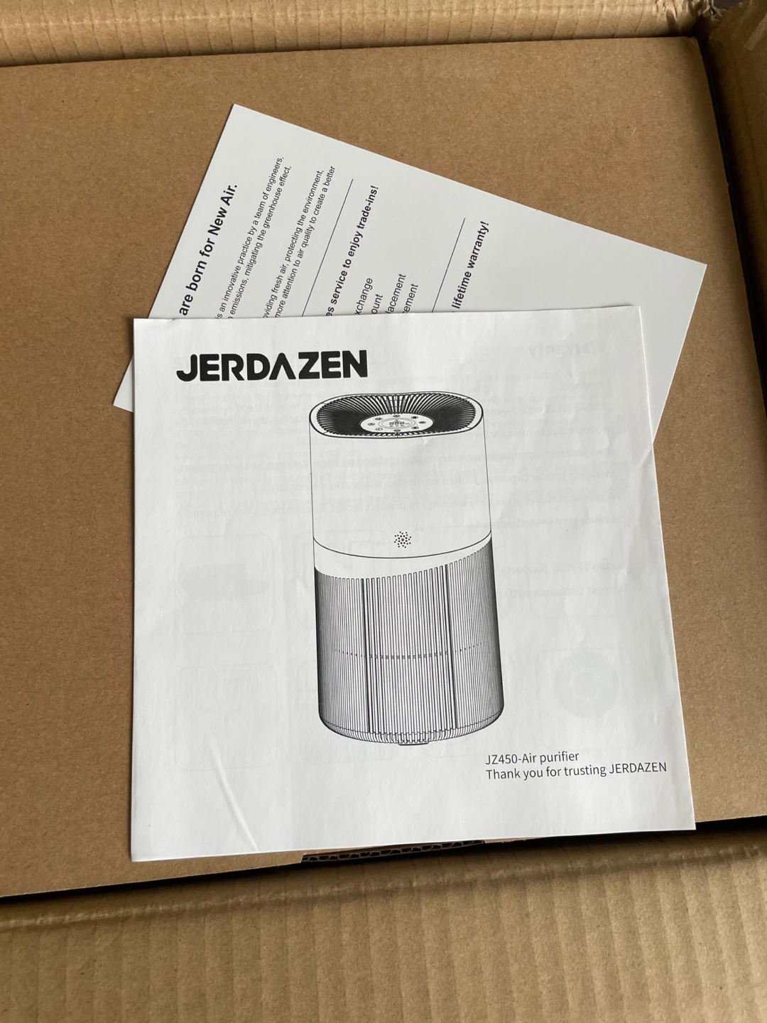 JERDAZEN JZ450 Air Purifier - photo 2