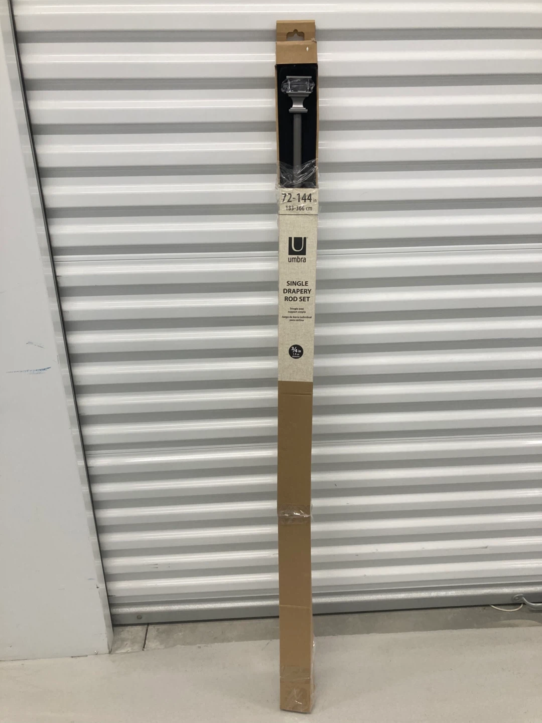 Umbra Single Drapery Rod Set 72-144 inches - photo 5