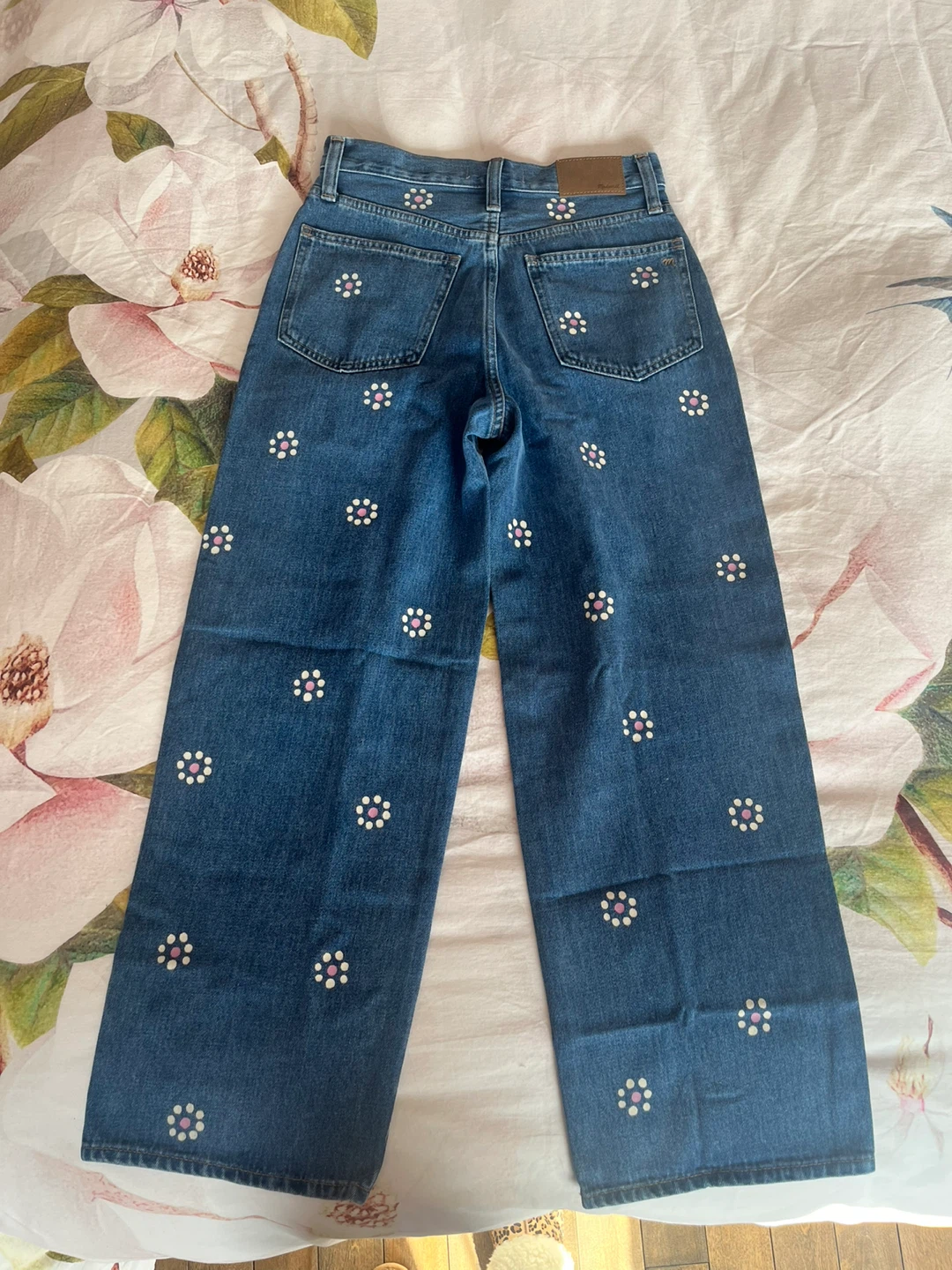 Madewell The Perfect Vintage Wide-Leg Crop Jeans W 26 - photo 5
