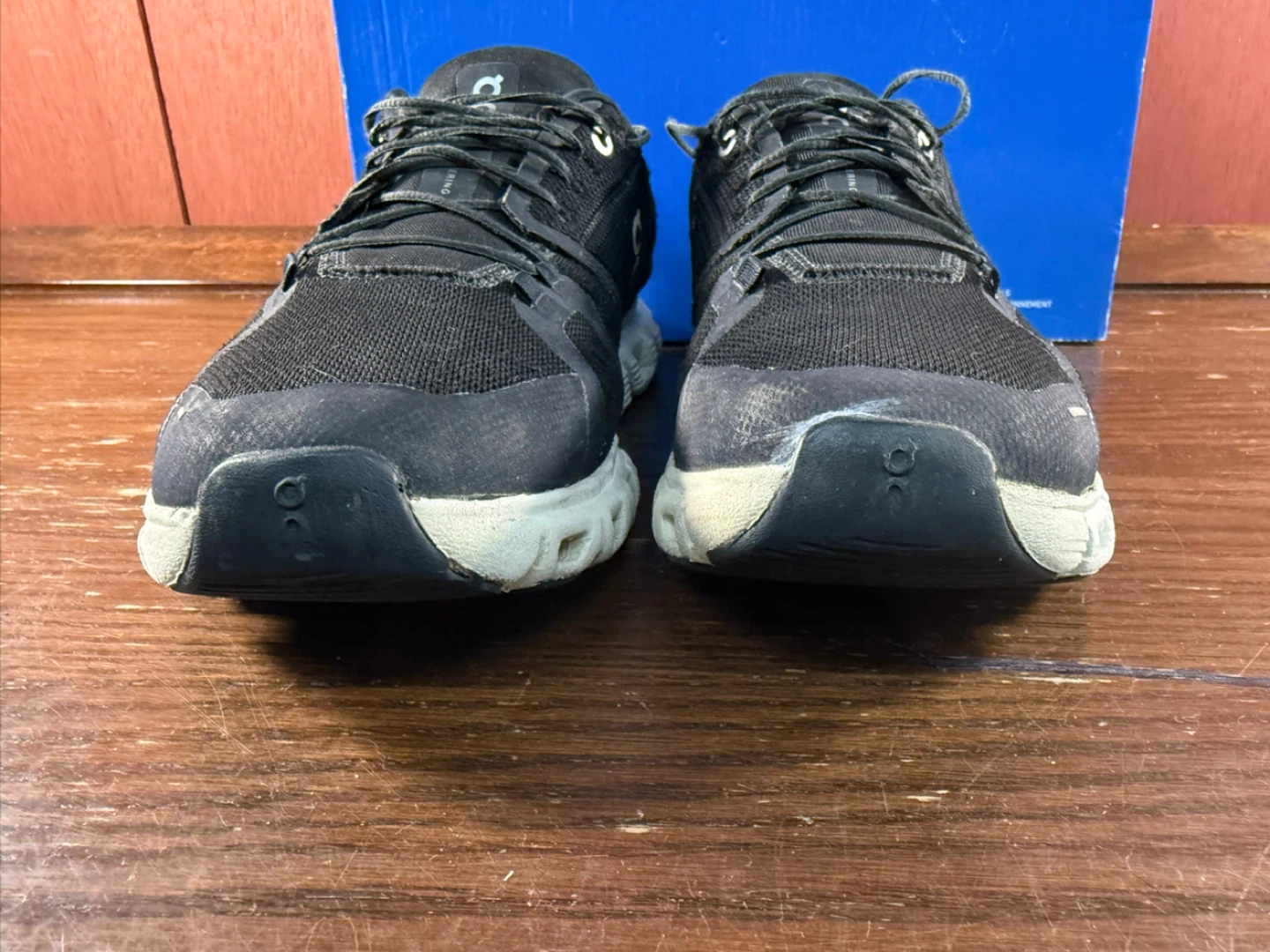 On Running Cloud 6 Black White Athletic Shoes Men’s Size US 9 - photo 5