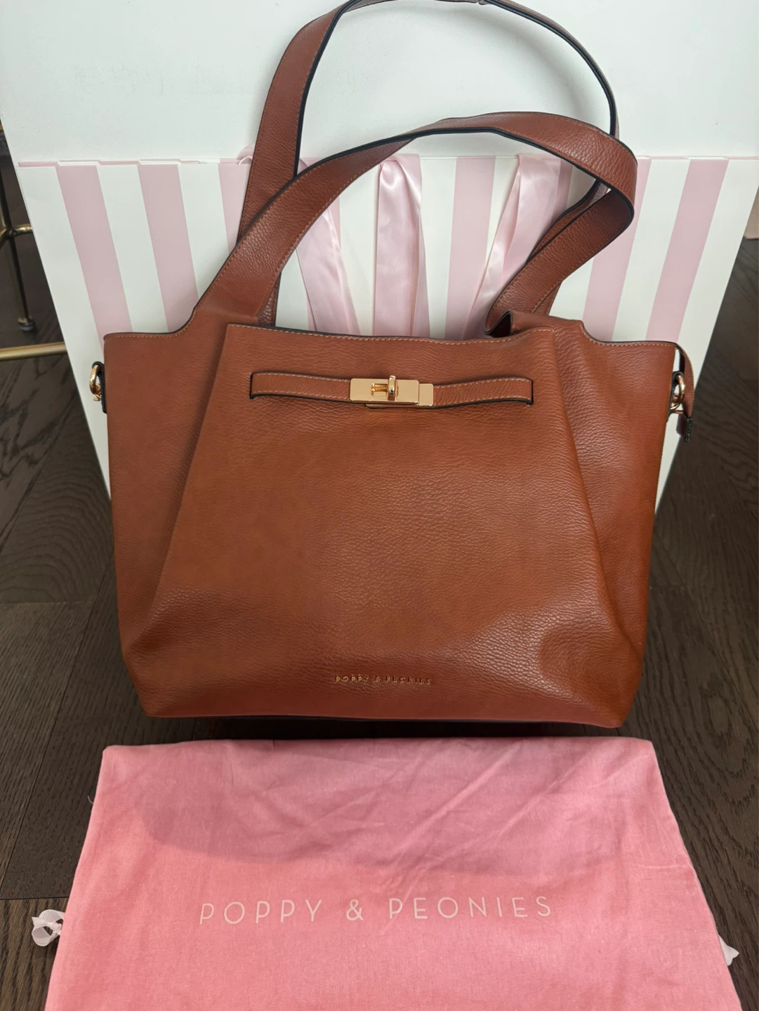 Poppy & Peonies Anniversary  Tote Bag