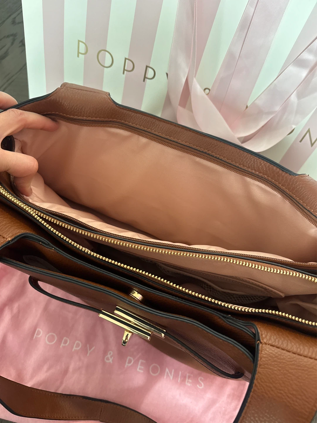 Poppy & Peonies Anniversary  Tote Bag - photo 3